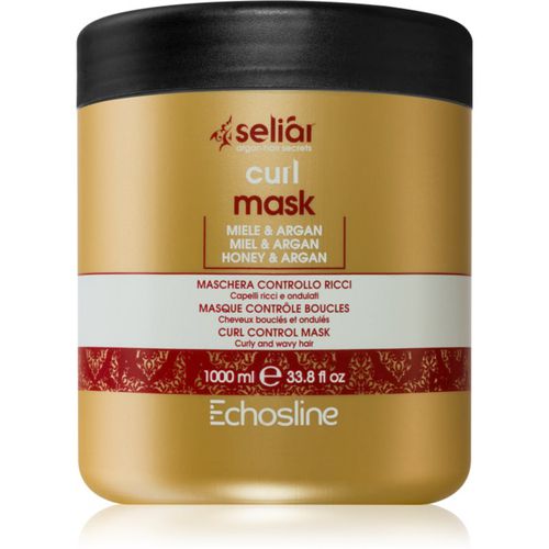 Seliár Curl mascarilla nutritiva para cabello ondulado y rizado 1000 ml - Echosline - Modalova