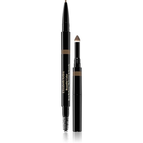 Beautiful Color Brow Perfector lápiz automático para cejas 3 en 1 03 Ash Brown 0.32 g - Elizabeth Arden - Modalova