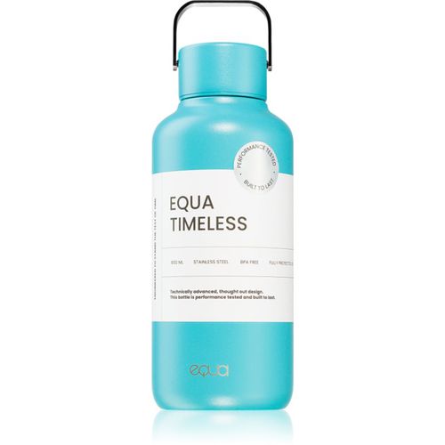 Timeless botella de acero inoxidable para agua pequeña color Wave 600 ml - EQUA - Modalova