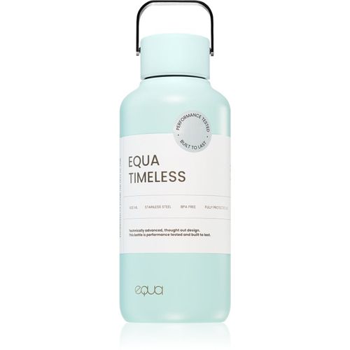 Timeless bottiglia in acciaio inox per l’acqua piccola colore Splash 600 ml - EQUA - Modalova