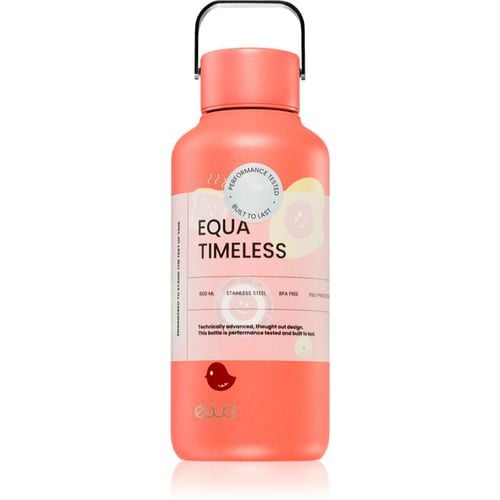 Timeless botella de acero inoxidable para agua pequeña color Sunny Side Up 600 ml - EQUA - Modalova