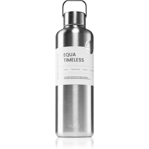 Timeless bottiglia in acciaio inox per l’acqua colore Steel 1000 ml - EQUA - Modalova