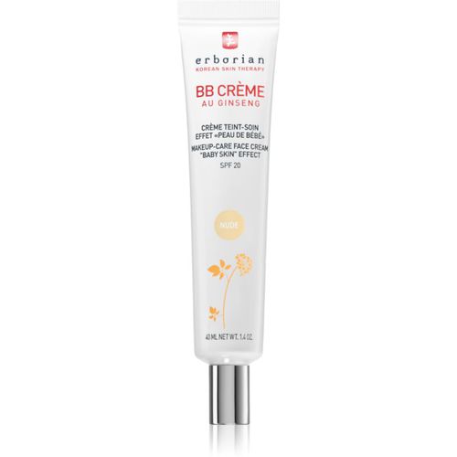 BB Cream crema tonificante para una piel perfecta SPF 20 formato ahorro tono Nude 40 ml - Erborian - Modalova