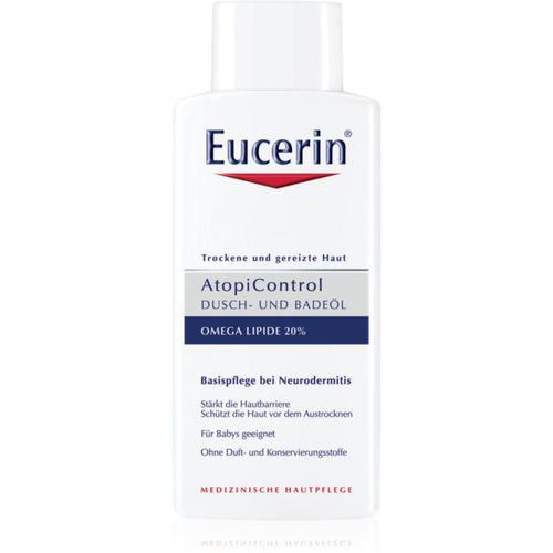 AtopiControl aceite de ducha y baño para pieles secas y con picor 400 ml - Eucerin - Modalova