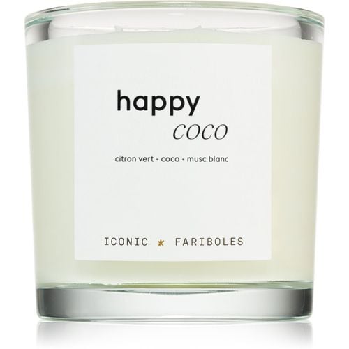 Iconic Happy Coco vela perfumada 400 g - FARIBOLES - Modalova