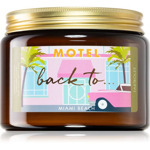 Back to Miami Beach vela perfumada 400 g - FARIBOLES - Modalova