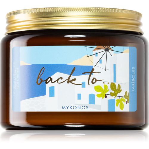 Back to Mykonos vela perfumada 400 g - FARIBOLES - Modalova