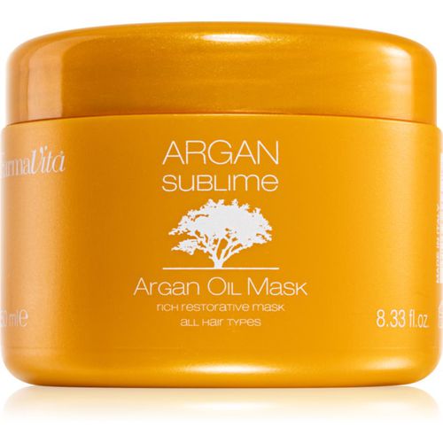 Argan Sublime maschera per capelli rigenerante e idratante 250 ml - FarmaVita - Modalova