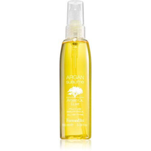 Argan Sublime elixir para un cabello alisado y elegante 100 ml - FarmaVita - Modalova