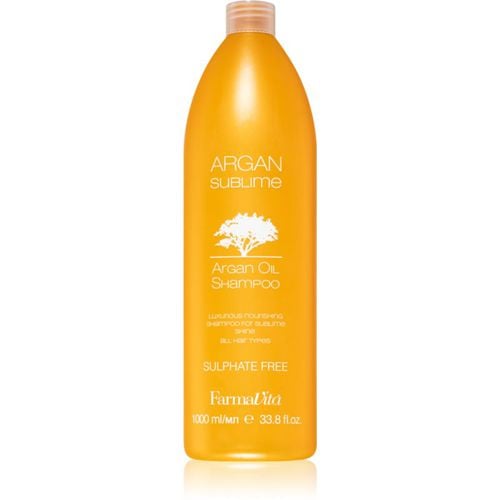 Argan Sublime champú sin sulfatos con aceite de argán 1000 ml - FarmaVita - Modalova