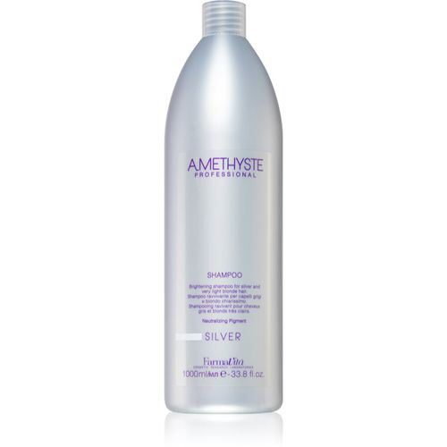 Amethyste Silver champú para cabello rubio y canoso 1000 ml - FarmaVita - Modalova