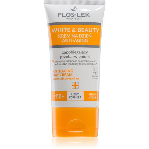 White & Beauty crema giorno anti-macchie SPF 50+ 30 ml - FlosLek Pharma - Modalova