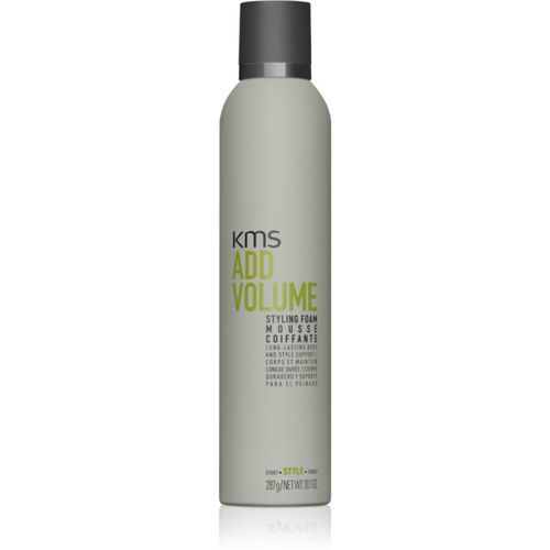 Add Volume Styling Foam espuma para el cabello para volumen de larga duración 300 ml - KMS - Modalova