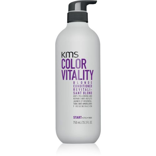 Color Vitality Blonde Conditioner feuchtigkeitsspendender Conditioner für blonde Haare 750 ml - KMS - Modalova