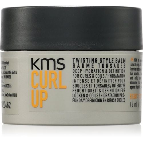 Curl Up Twisting Style Balm crema para dar definición al peinado para cabello ondulado y rizado 45 ml - KMS - Modalova