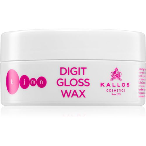 KJMN Professional Digit Gloss Wax cera moldeadora para dar brillo y suavidad al cabello 100 ml - Kallos - Modalova