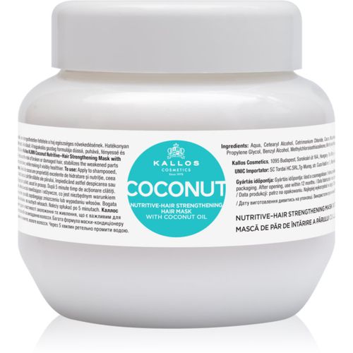 KJMN Professional Coconut mascarilla nutritiva para cabello débil 275 ml - Kallos - Modalova