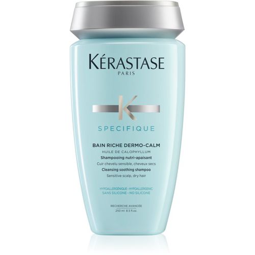 Specifique Bain Riche Dermo-Calm champú para cuero cabelludo sensible y cabello seco sin siliconas 250 ml - Kérastase - Modalova