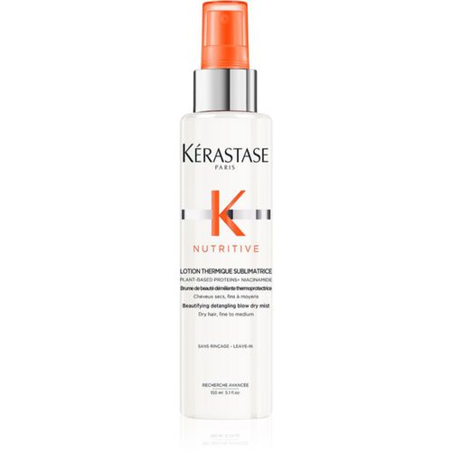 Nutritive Lotion Thermique Sublimatrice spray idratante per capelli per capelli pettinabili 150 ml - Kérastase - Modalova