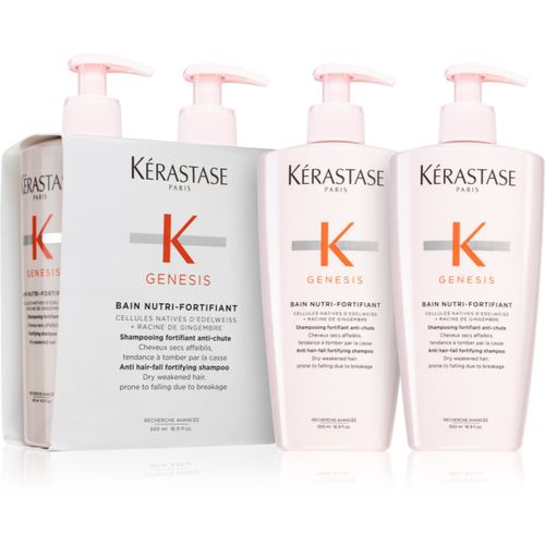 Genesis Bain Nutri-Fortifiant Stärkendes Shampoo für schwaches Haar mit Neigung zu Haarausfall 2x500 ml - Kérastase - Modalova