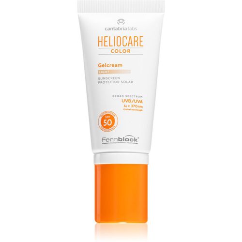 Color crema-gel colorata SPF 50 colore Light 50 ml - Heliocare - Modalova