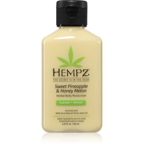 Sweet Pineapple Honey Melon feuchtigkeitsspendende Bodylotion 66 ml - HEMPZ - Modalova