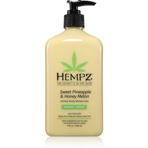 Sweet Pineapple Honey Melon feuchtigkeitsspendende Bodylotion 500 ml - HEMPZ - Modalova