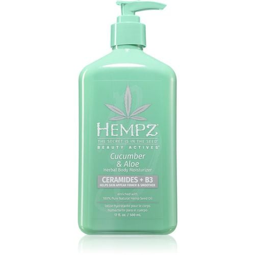 Cucumber & Aloe Körpercreme 500 ml - HEMPZ - Modalova