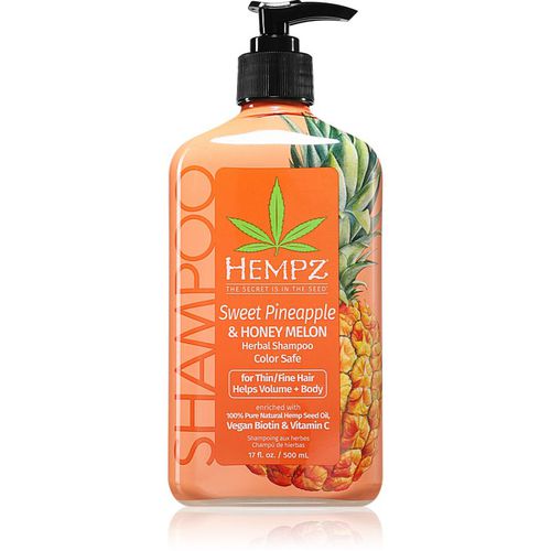 Sweet Pineapple Honey Melon champú hidratante para cabello 500 ml - HEMPZ - Modalova