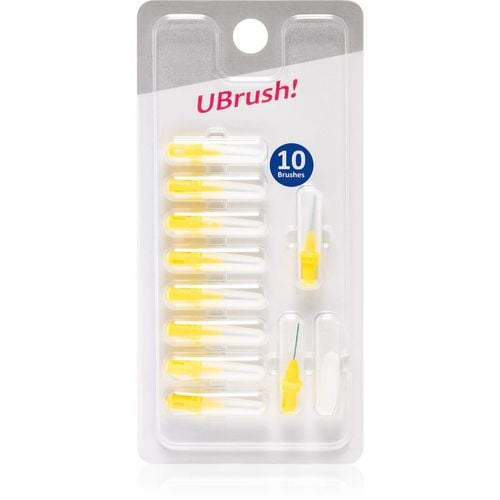 UBrush! Ersatz-Interdentalbürsten 0,6 mm Yellow 10 St - Herbadent - Modalova