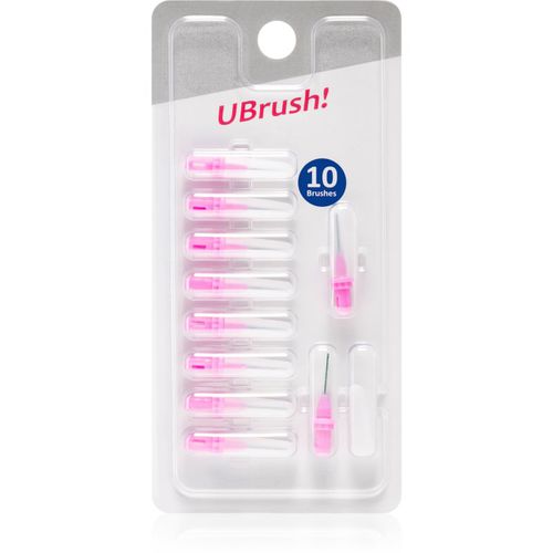 UBrush! scovolini interdentali di ricambio 0,7 mm Pink 10 pz - Herbadent - Modalova