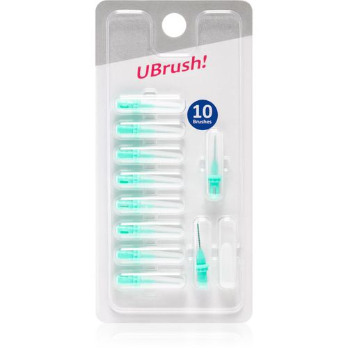 UBrush! recambios de cepillos interdentales 0,9 mm Green 10 ud - Herbadent - Modalova