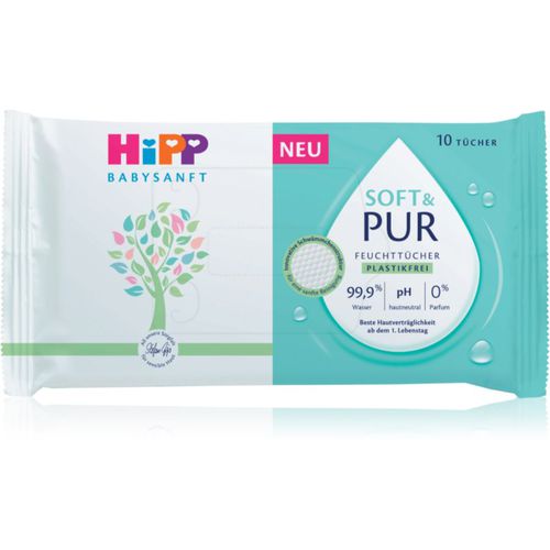 Soft & Pur salviette detergenti umidificate per neonati 10 pz - Hipp - Modalova