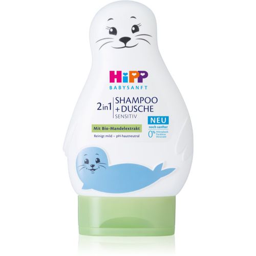 Babysanft Sensitive champú para niños para cuerpo y cabello Seal 200 ml - Hipp - Modalova