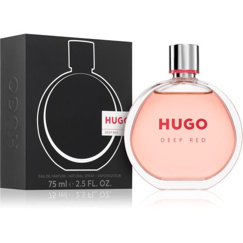 HUGO Deep Red Eau de Parfum para mujer 75 ml - Hugo Boss - Modalova