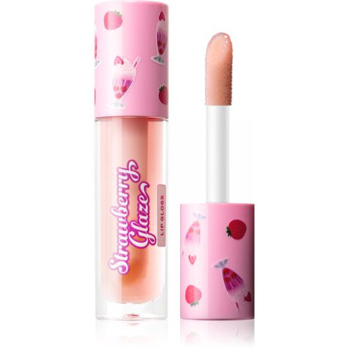 Milkshake Strawberry Glaze brillo de labios tono Udderly Obsessed 10 ml - I Heart Revolution - Modalova