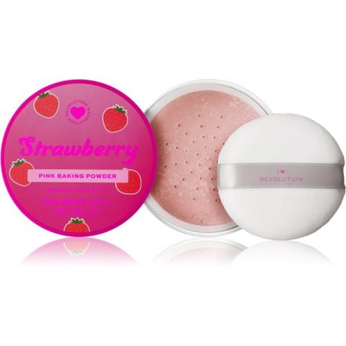 Milkshake Strawberry cipria in polvere opacizzante colore 22 g - I Heart Revolution - Modalova