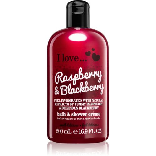 Raspberry & Blackberry crema per doccia e bagno 500 ml - I love... - Modalova