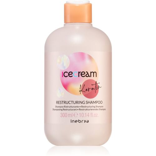 Keratin shampoo ristrutturante con cheratina 300 ml - Inebrya - Modalova