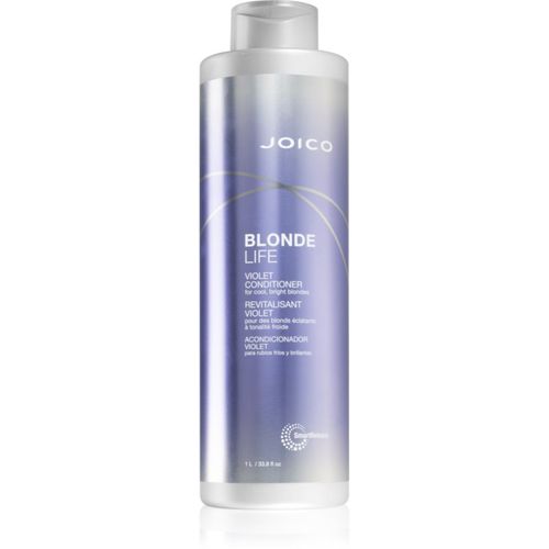 Blonde Life Violet Conditioner acondicionador violeta para cabello rubio y con mechas 1000 ml - Joico - Modalova