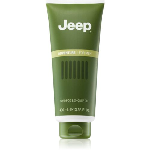 Adventure champú y gel de ducha 2 en 1 para hombre 400 ml - Jeep - Modalova