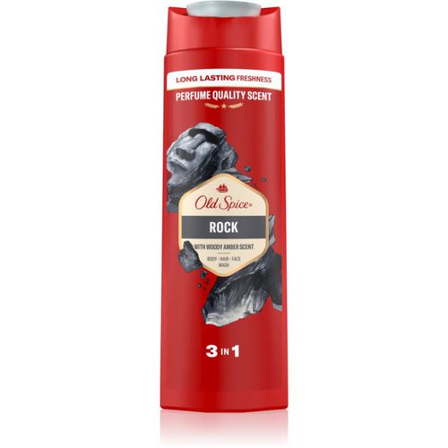 Rock Duschgel für Haare und Körper 400 ml - Old Spice - Modalova