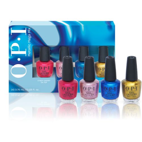 Metalic Mega Mix Nail Lacquer confezione regalo (per le unghie) - OPI - Modalova