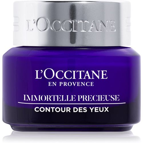 Immortelle Precious bálsamo para contorno de ojos antiarrugas, antibolsas y antiojeras 15 ml - L’Occitane - Modalova