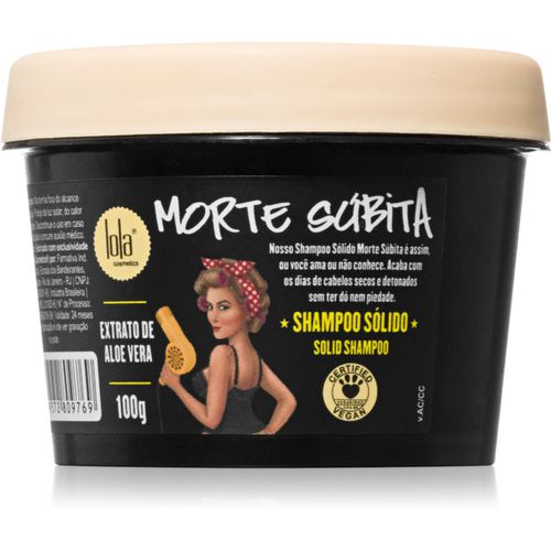 Morte Súbita Shampoo Sólido champú limpiador con efecto exfoliante 100 g - Lola Cosmetics - Modalova