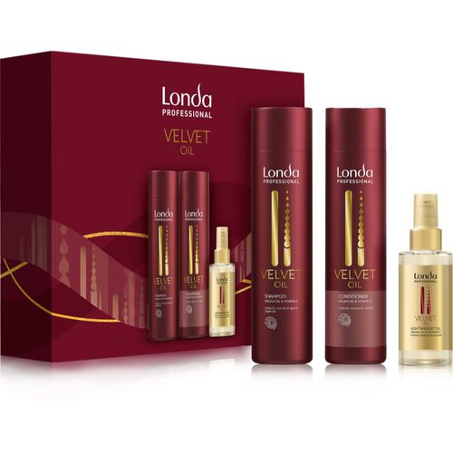 Velvet Oil confezione regalo (per capelli normali e secchi) - Londa Professional - Modalova