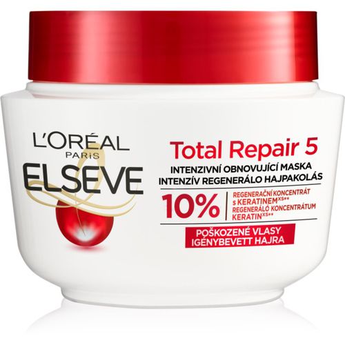 Elvive Total Repair 5 maschera rigenerante per capelli con cheratina 300 ml - L’Oréal Paris - Modalova