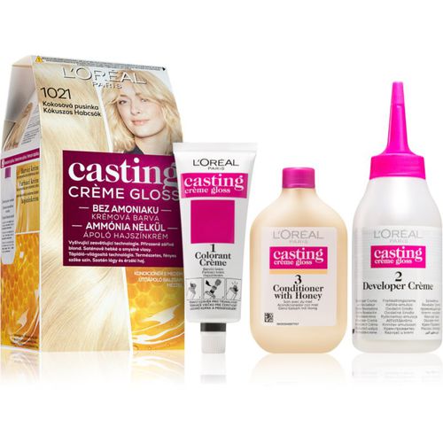 Casting Creme Gloss tinta per capelli colore 1021 Coconut Kiss 1 pz - L’Oréal Paris - Modalova