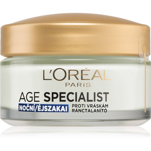 Age Specialist 45+ crema de noche antiarrugas 50 ml - L’Oréal Paris - Modalova