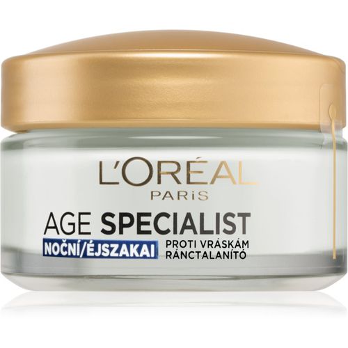 Age Specialist 55+ crema de noche reparadora antiarrugas 55+ 50 ml - L’Oréal Paris - Modalova